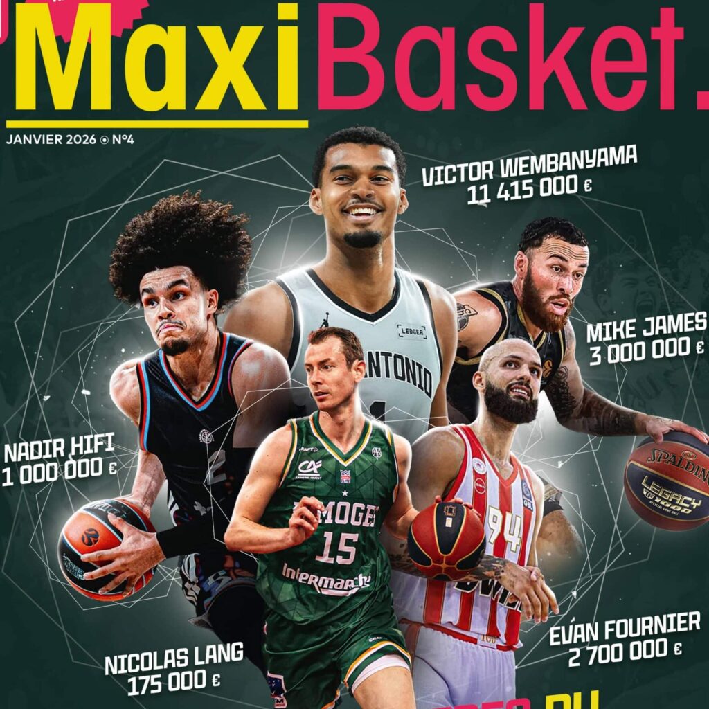 Couverture Maxi Basket #4 - Une du magazine