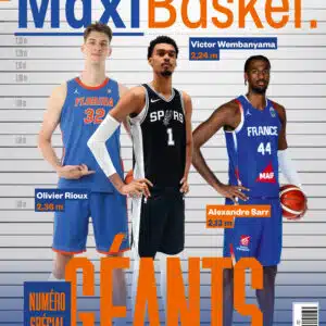 Couverture Maxi Basket #6 mars 2026 - Numéro spécial Géants